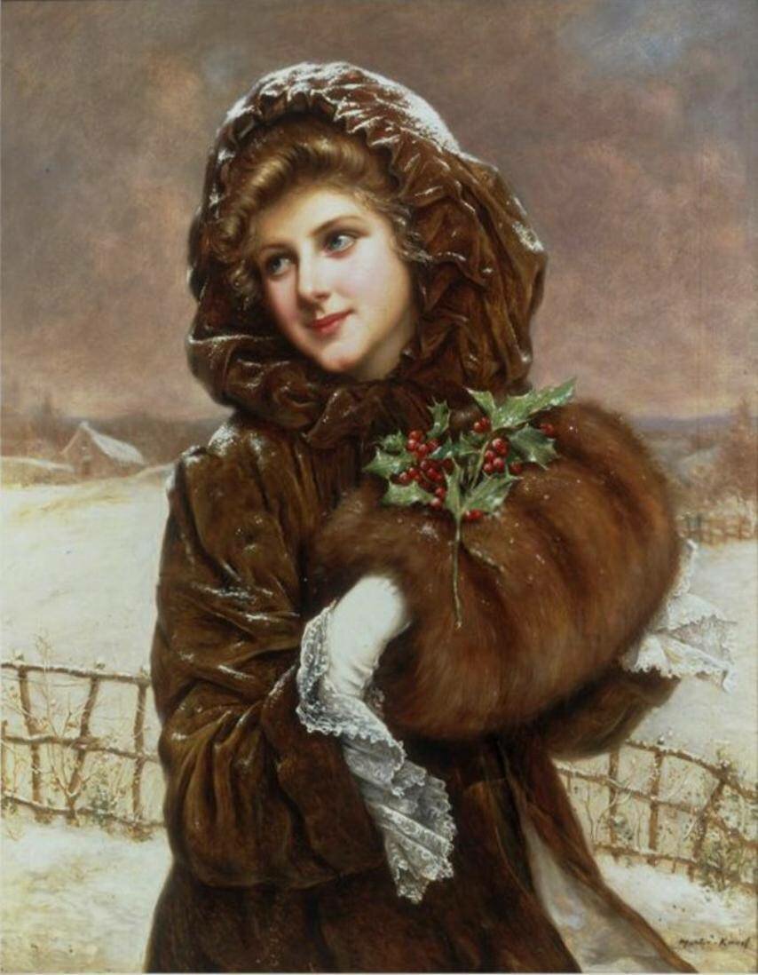 Художник Francois Martin-kavel (1861-1931)